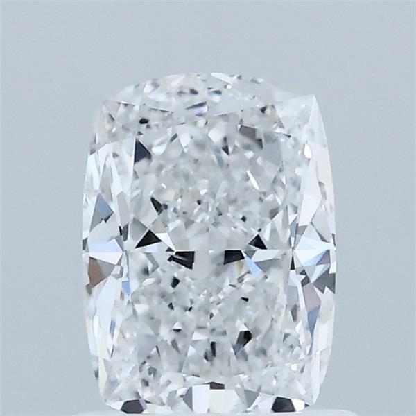 1.04 Carat Cushion Lab Grown Diamond, Excellent Polish, D Color, VVS2 Clarity