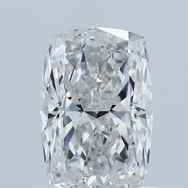 1.04 Carat Cushion Lab Grown Diamond, Excellent Polish, E Color, SI1 Clarity