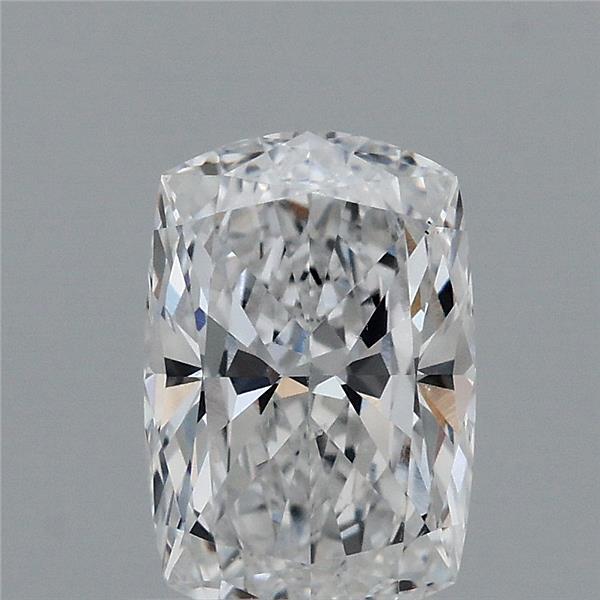1.05 Carat Cushion Lab Grown Diamond, Excellent Polish, D Color, VS1 Clarity