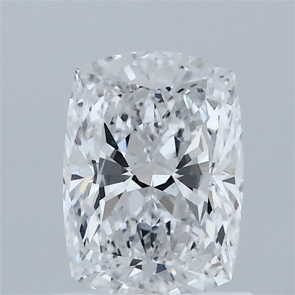 1.05 Carat Cushion Lab Grown Diamond, Excellent Polish, D Color, VS1 Clarity