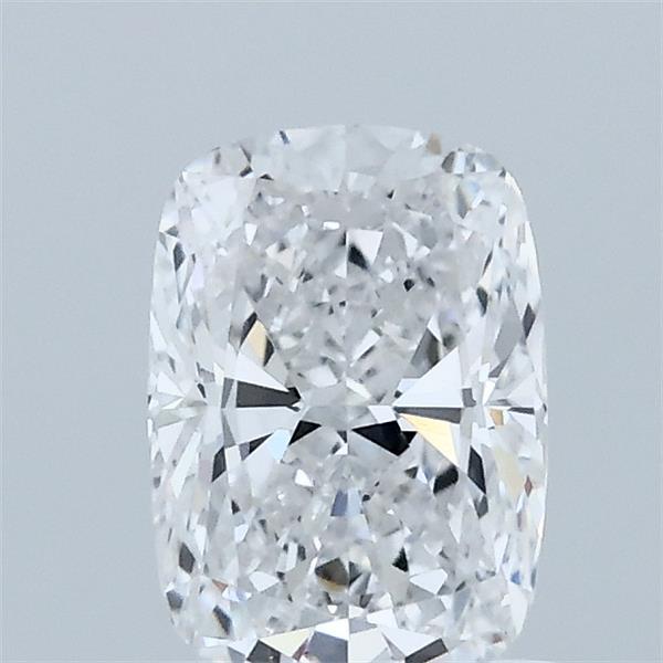 1.05 Carat Cushion Lab Grown Diamond, Excellent Polish, D Color, VVS2 Clarity