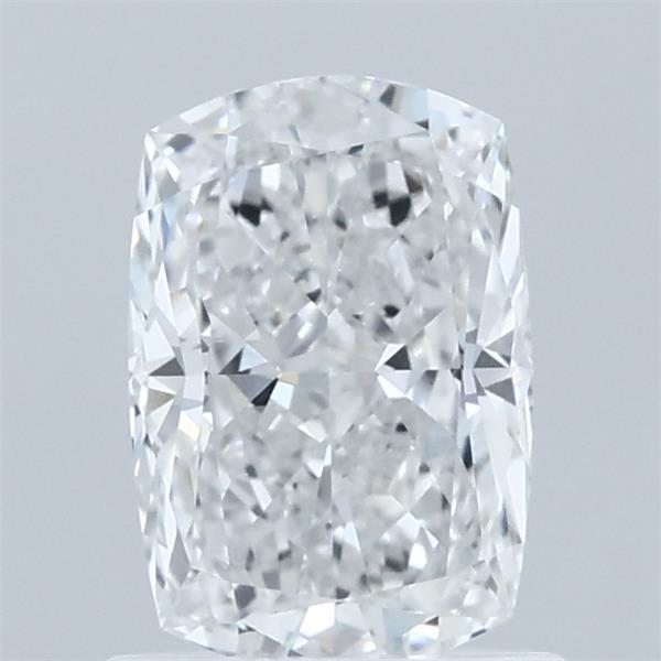 1.08 Carat Cushion Lab Grown Diamond, Excellent Polish, D Color, VVS1 Clarity