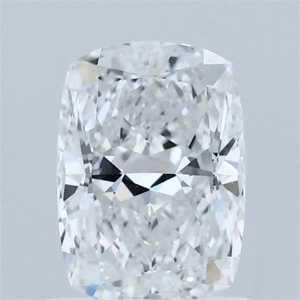 1.10 Carat Cushion Lab Grown Diamond, Excellent Polish, D Color, VVS2 Clarity