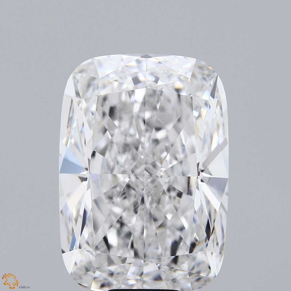 14.07 Carat Cushion Lab Grown Diamond, Excellent Polish, E Color, VS1 Clarity