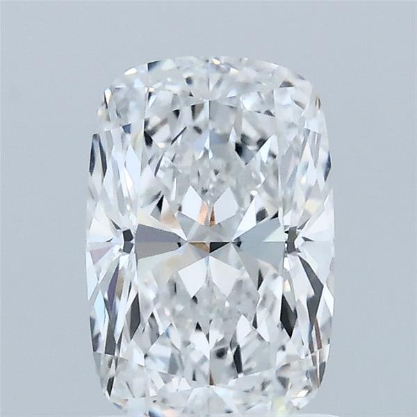 1.41 Carat Cushion Lab Grown Diamond, Excellent Polish, D Color, VVS2 Clarity