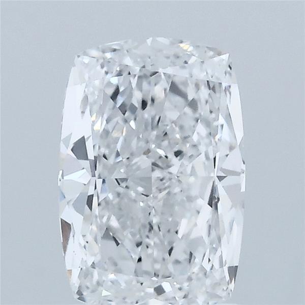 1.50 Carat Cushion Lab Grown Diamond, Excellent Polish, D Color, VS1 Clarity