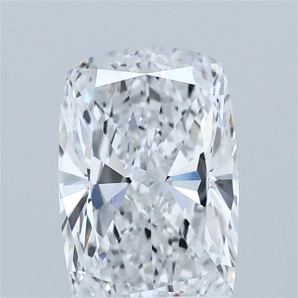 1.50 Carat Cushion Lab Grown Diamond, Excellent Polish, D Color, VVS2 Clarity