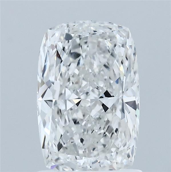 1.50 Carat Cushion Lab Grown Diamond, Excellent Polish, E Color, VS1 Clarity