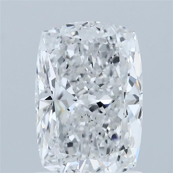 1.50 Carat Cushion Lab Grown Diamond, Excellent Polish, E Color, VVS2 Clarity