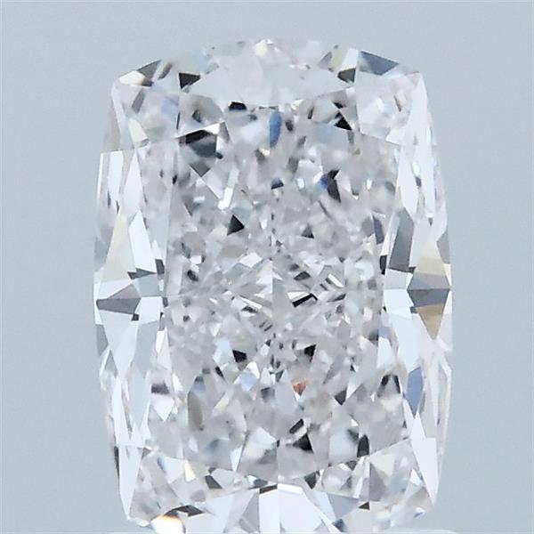 1.50 Carat Cushion Lab Grown Diamond, Excellent Polish, E Color, VVS2 Clarity