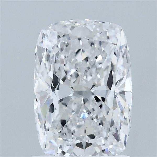 1.51 Carat Cushion Lab Grown Diamond, Excellent Polish, D Color, VS1 Clarity