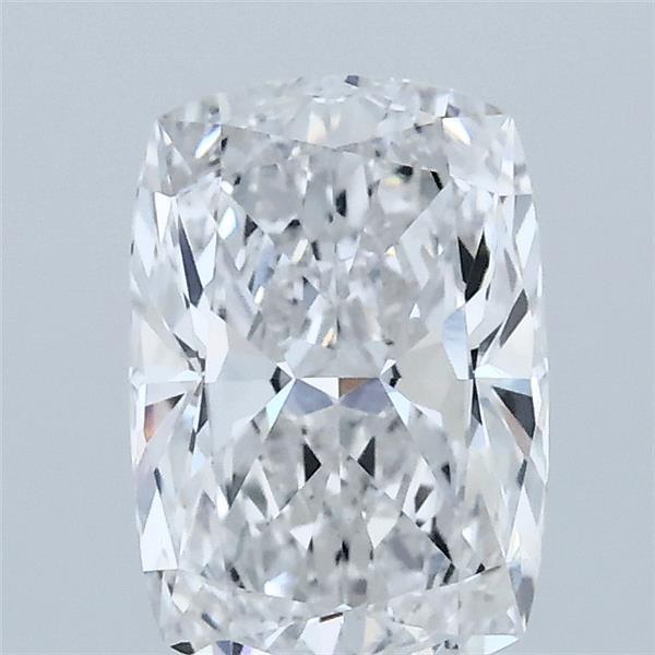 1.52 Carat Cushion Lab Grown Diamond, Excellent Polish, D Color, VS1 Clarity