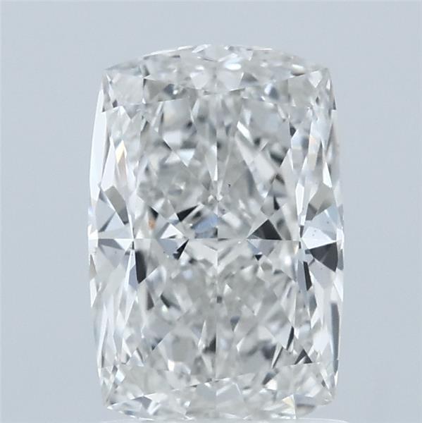 1.53 Carat Cushion Lab Grown Diamond, Excellent Polish, F Color, VS1 Clarity