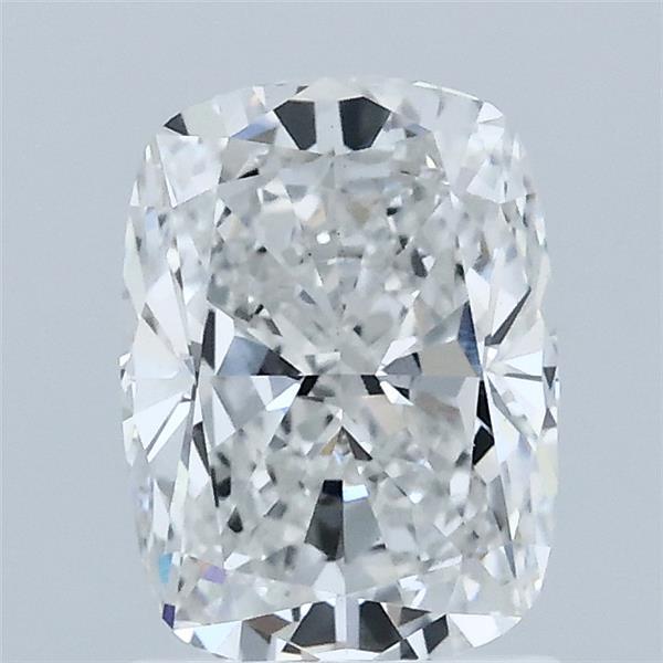 1.54 Carat Cushion Lab Grown Diamond, Excellent Polish, E Color, VS1 Clarity