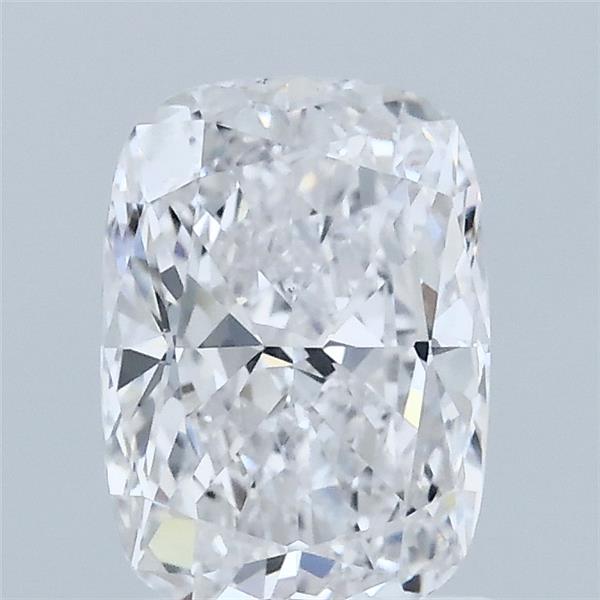 1.56 Carat Cushion Lab Grown Diamond, Excellent Polish, E Color, VS1 Clarity