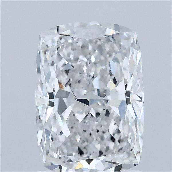 1.60 Carat Cushion Lab Grown Diamond, Excellent Polish, D Color, VS2 Clarity
