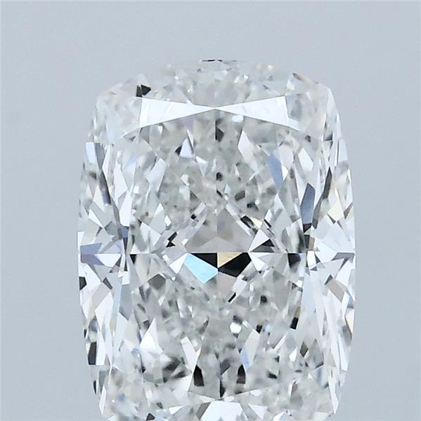 2.00 Carat Cushion Lab Grown Diamond, Excellent Polish, F Color, VS1 Clarity