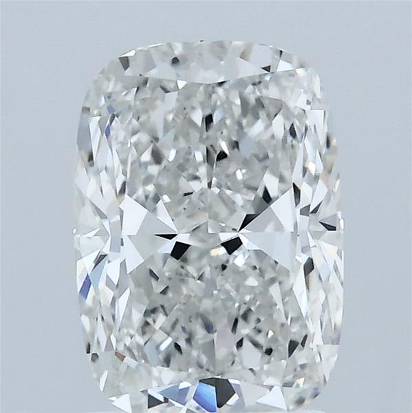 2.00 Carat Cushion Lab Grown Diamond, Excellent Polish, F Color, VVS2 Clarity