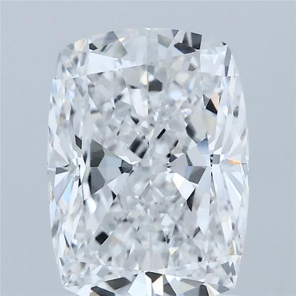 2.01 Carat Cushion Lab Grown Diamond, Excellent Polish, D Color, VS1 Clarity
