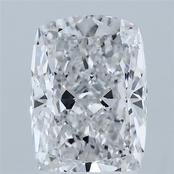 2.01 Carat Cushion Lab Grown Diamond, Excellent Polish, D Color, VS1 Clarity