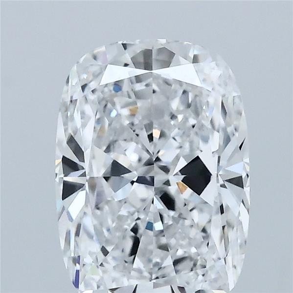 2.01 Carat Cushion Lab Grown Diamond, Excellent Polish, D Color, VVS2 Clarity