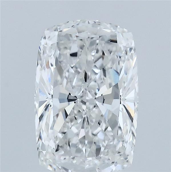 2.02 Carat Cushion Lab Grown Diamond, Excellent Polish, D Color, VS1 Clarity