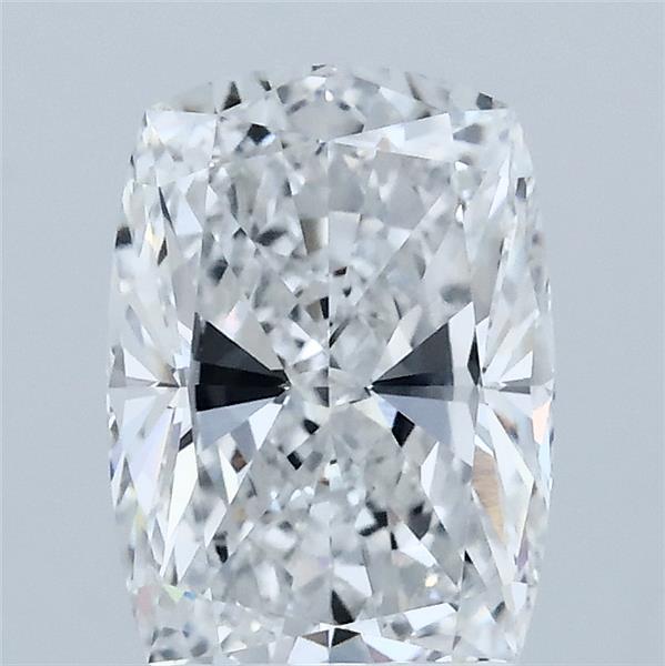 2.03 Carat Cushion Lab Grown Diamond, Excellent Polish, E Color, VVS2 Clarity