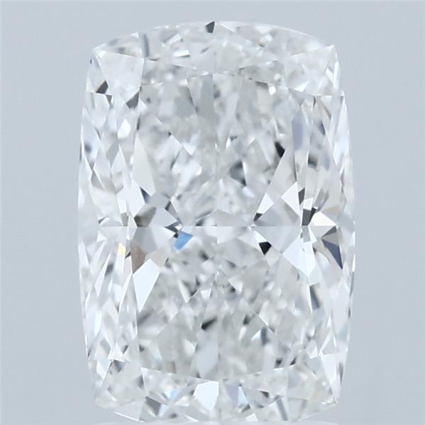 2.04 Carat Cushion Lab Grown Diamond, Excellent Polish, D Color, VS1 Clarity