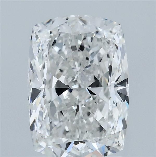 2.04 Carat Cushion Lab Grown Diamond, Excellent Polish, E Color, VS1 Clarity