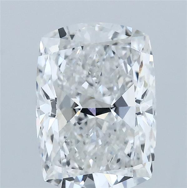 2.05 Carat Cushion Lab Grown Diamond, Excellent Polish, D Color, VVS2 Clarity