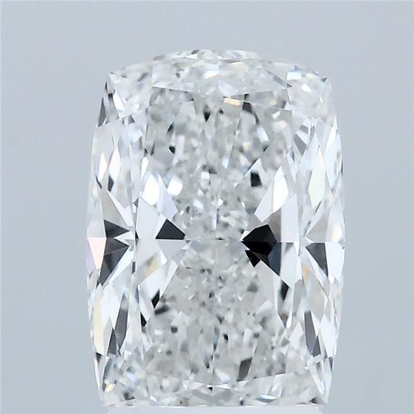 2.05 Carat Cushion Lab Grown Diamond, Excellent Polish, E Color, VS1 Clarity