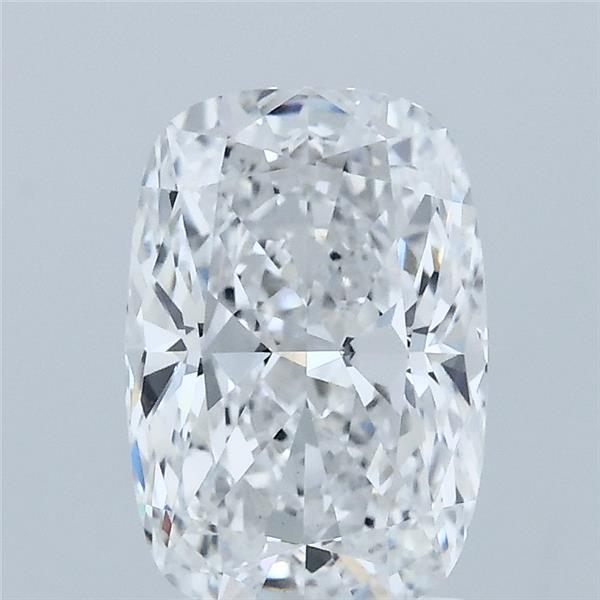 2.06 Carat Cushion Lab Grown Diamond, Excellent Polish, D Color, VS1 Clarity