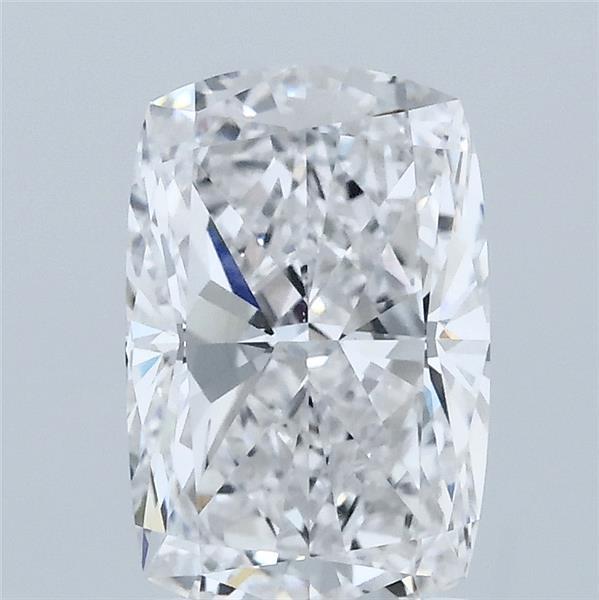 2.08 Carat Cushion Lab Grown Diamond, Excellent Polish, D Color, VVS2 Clarity