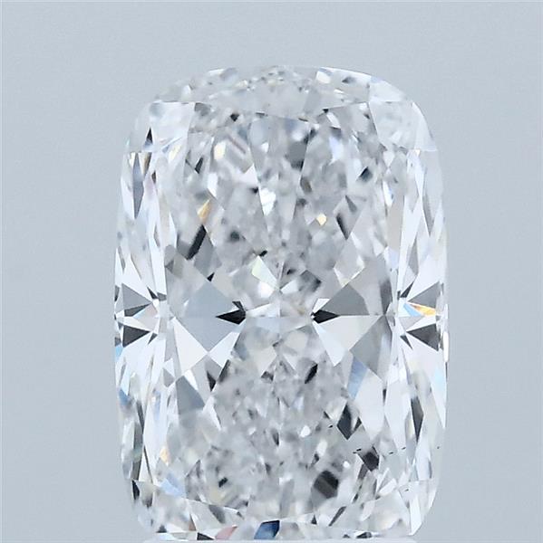 2.09 Carat Cushion Lab Grown Diamond, Excellent Polish, D Color, VS1 Clarity
