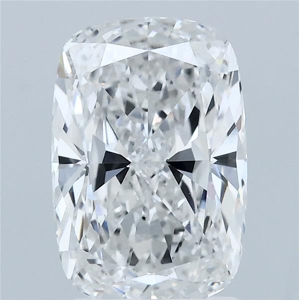 2.23 Carat Cushion Lab Grown Diamond, Excellent Polish, E Color, VVS2 Clarity