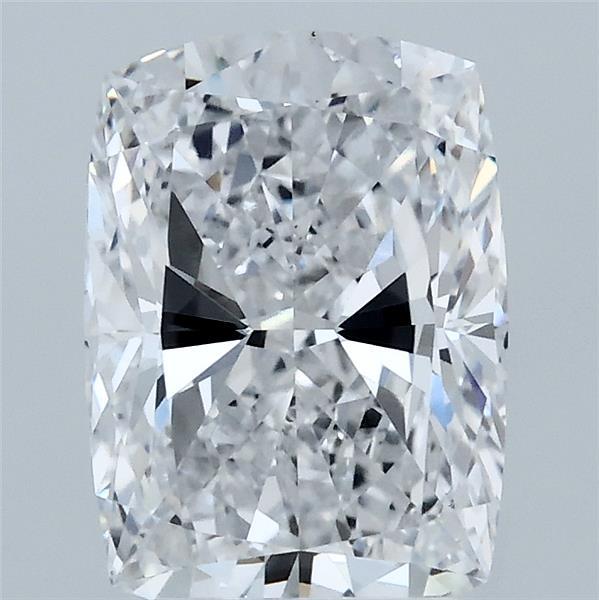 2.51 Carat Cushion Lab Grown Diamond, Excellent Polish, D Color, VS1 Clarity