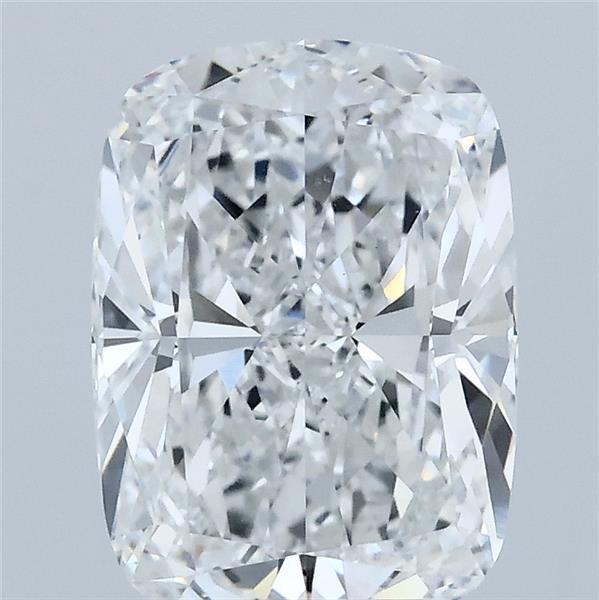 2.89 Carat Cushion Lab Grown Diamond, Excellent Polish, E Color, VS1 Clarity
