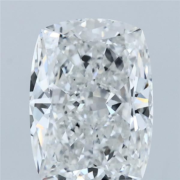 3.00 Carat Cushion Lab Grown Diamond, Excellent Polish, E Color, VS1 Clarity