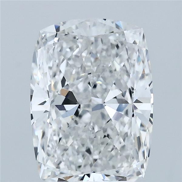 3.00 Carat Cushion Lab Grown Diamond, Excellent Polish, E Color, VVS2 Clarity