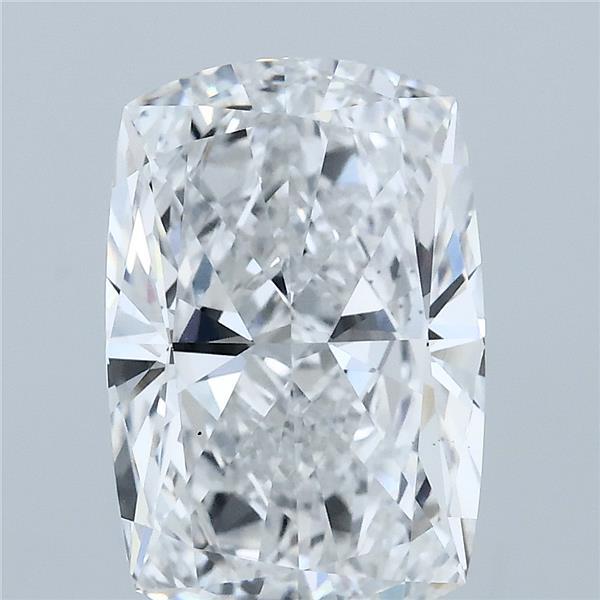 4.00 Carat Cushion Lab Grown Diamond, Excellent Polish, E Color, VS1 Clarity