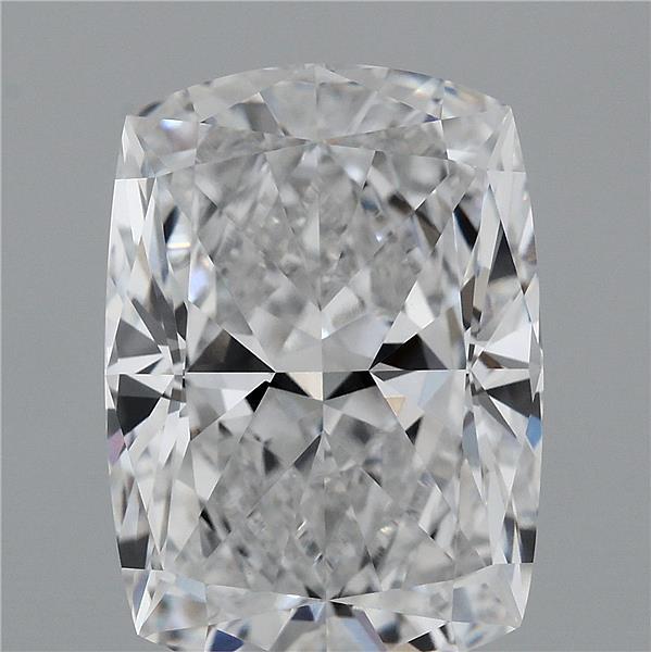 6.23 Carat Cushion Lab Grown Diamond, Excellent Polish, E Color, VVS2 Clarity