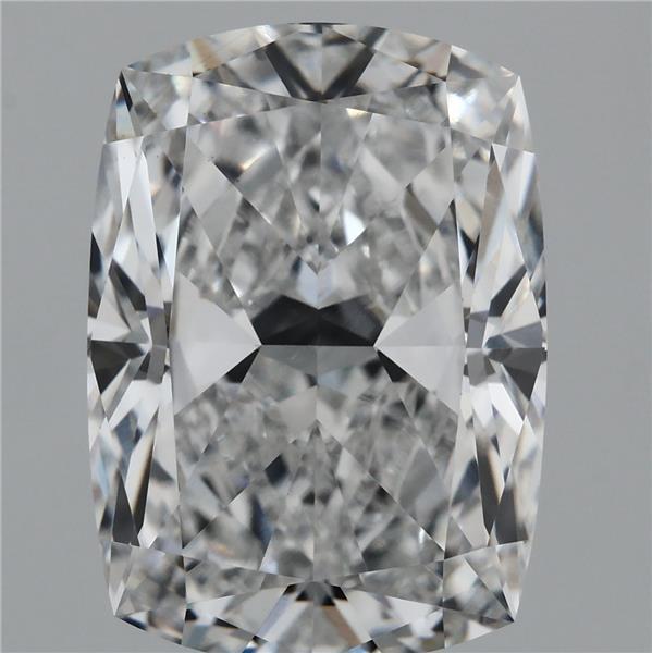 7.11 Carat Cushion Lab Grown Diamond, Excellent Polish, E Color, VS1 Clarity