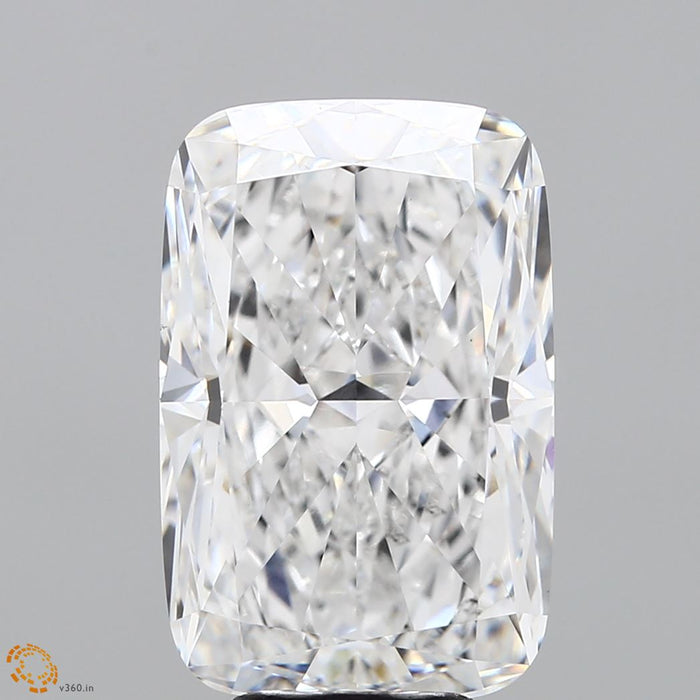 7.16 Carat Cushion Lab Grown Diamond, Excellent Polish, E Color, VS1 Clarity