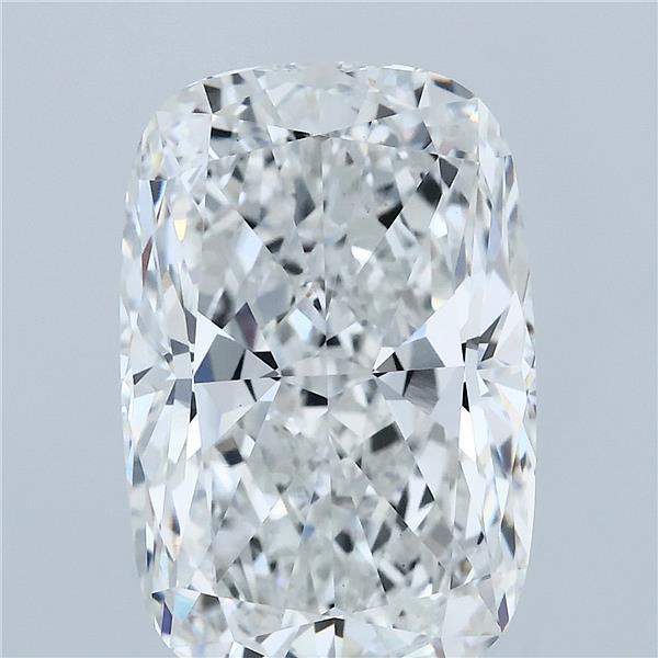 7.26 Carat Cushion Lab Grown Diamond, Excellent Polish, E Color, VVS2 Clarity