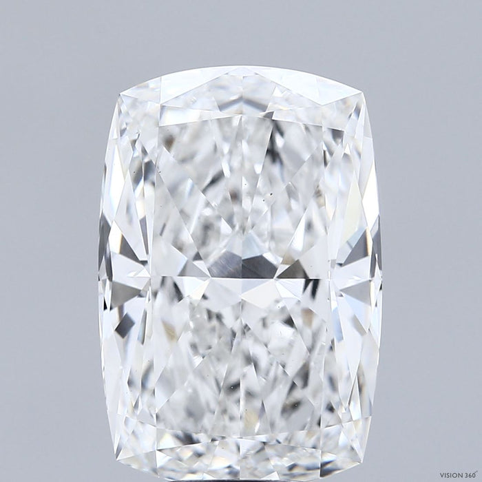 7.31 Carat Cushion Lab Grown Diamond, Excellent Polish, F Color, VS1 Clarity