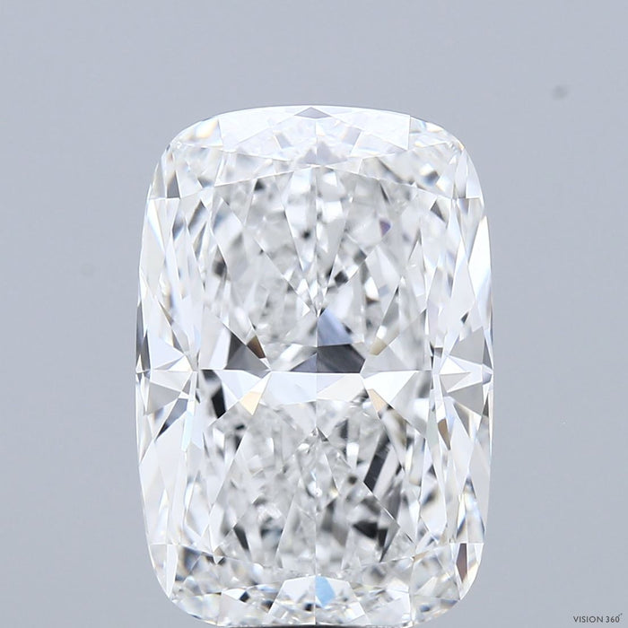 7.55 Carat Cushion Lab Grown Diamond, Excellent Polish, E Color, VVS1 Clarity