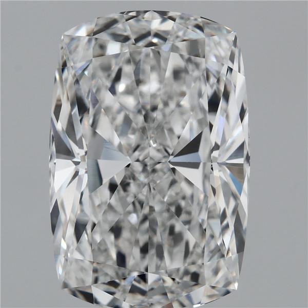 8.05 Carat Cushion Lab Grown Diamond, Excellent Polish, E Color, VVS2 Clarity
