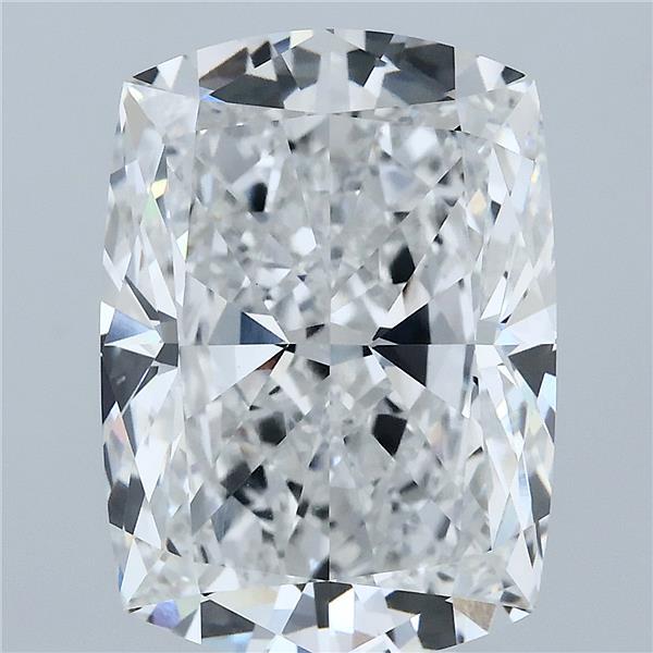 8.24 Carat Cushion Lab Grown Diamond, Excellent Polish, E Color, VVS2 Clarity