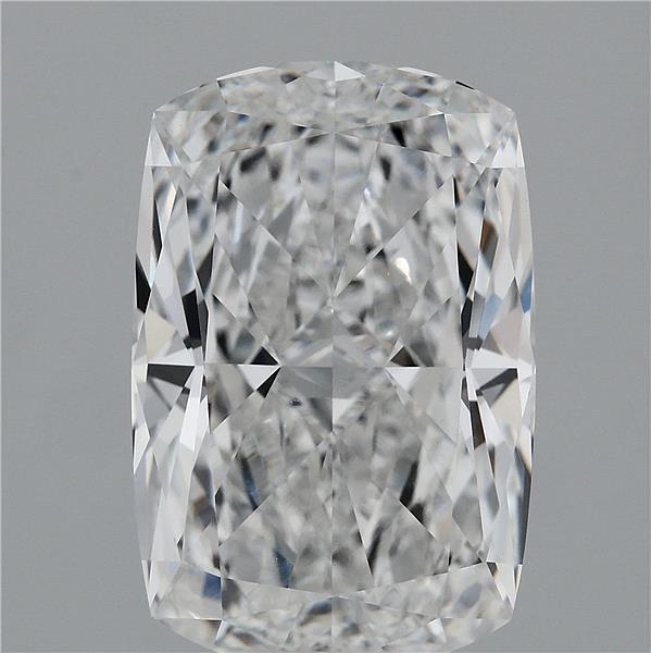 8.66 Carat Cushion Lab Grown Diamond, Excellent Polish, E Color, VVS2 Clarity