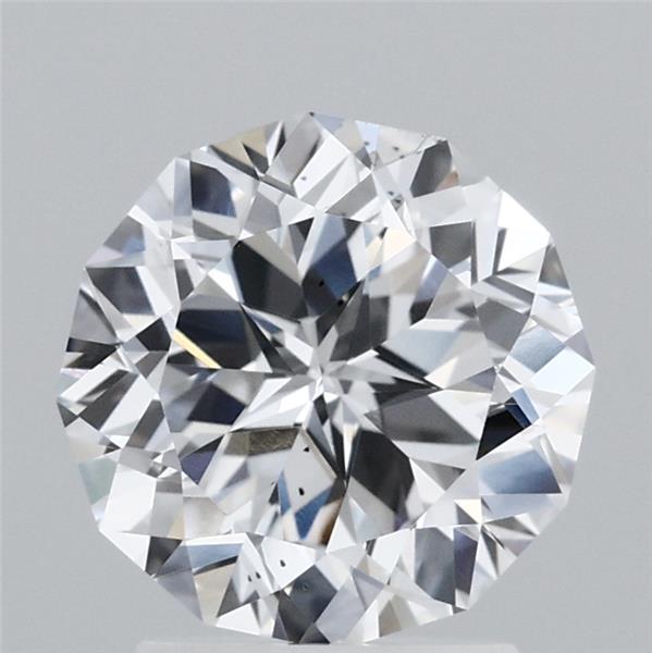 2.16 Carat Decagon Modified Brilliant Lab Grown Diamond, Excellent Polish, D Color, VS2 Clarity